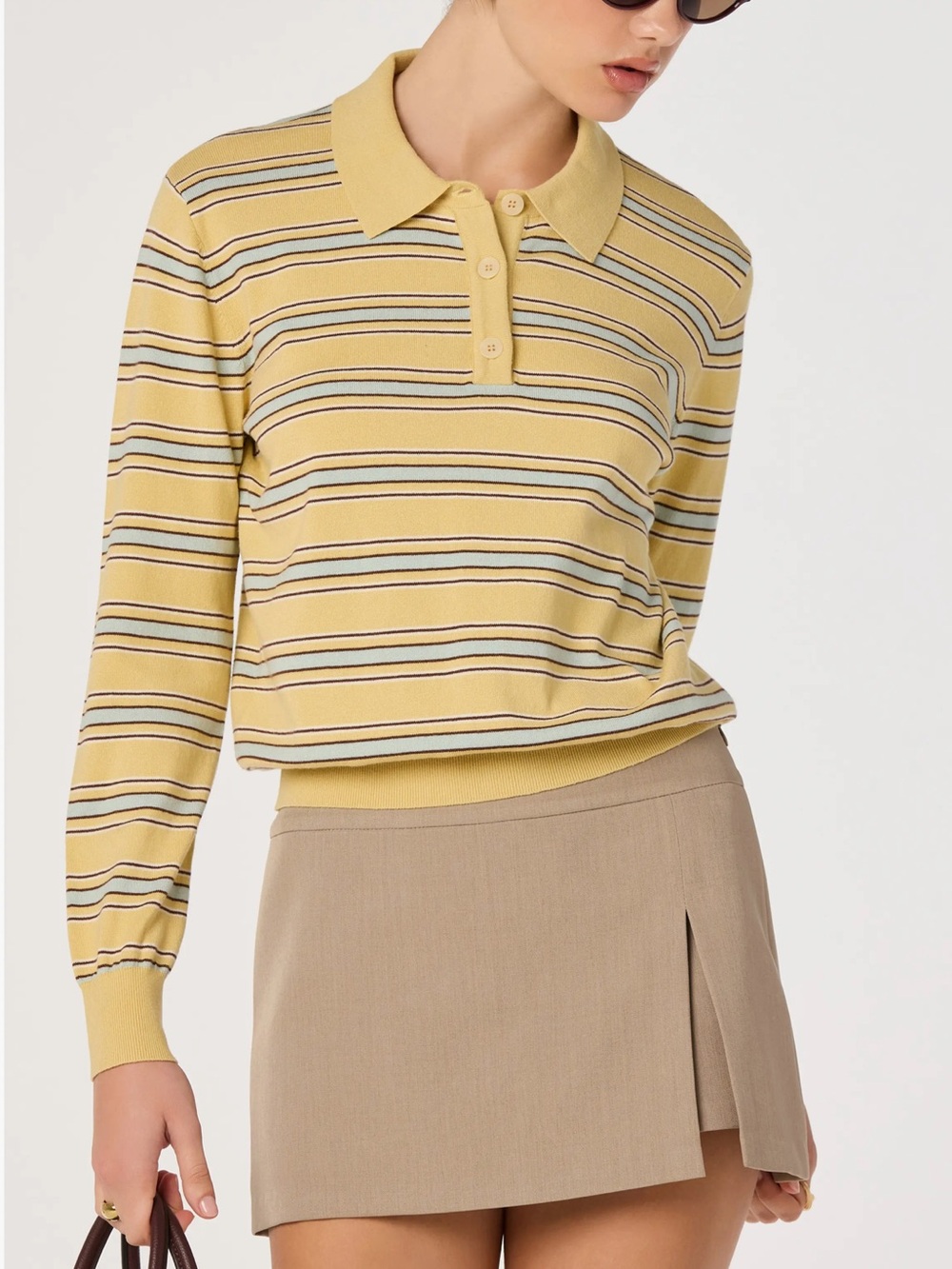 ASTR THE LABEL Dora Polo Sweater Small